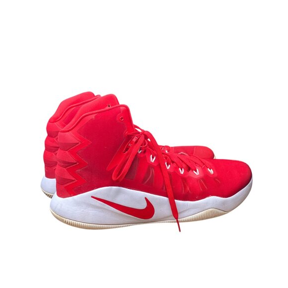 Nike Men's Size 18 Hyperdunk 2016 TB Gym Red White 856483-663 High Top Sneakers - Picture 4 of 8